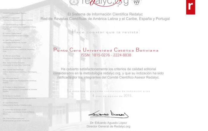 Punto Cero Universidad Boliviana 1