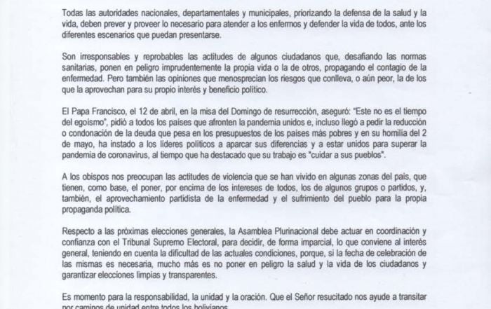 Primero la Vida y la Salud Escáner 20200505