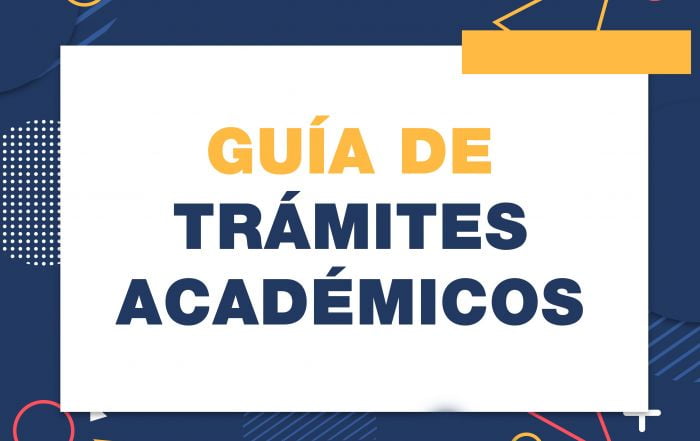 tramites academicjos
