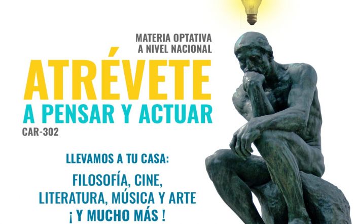 materia optativa atrevete a pensar