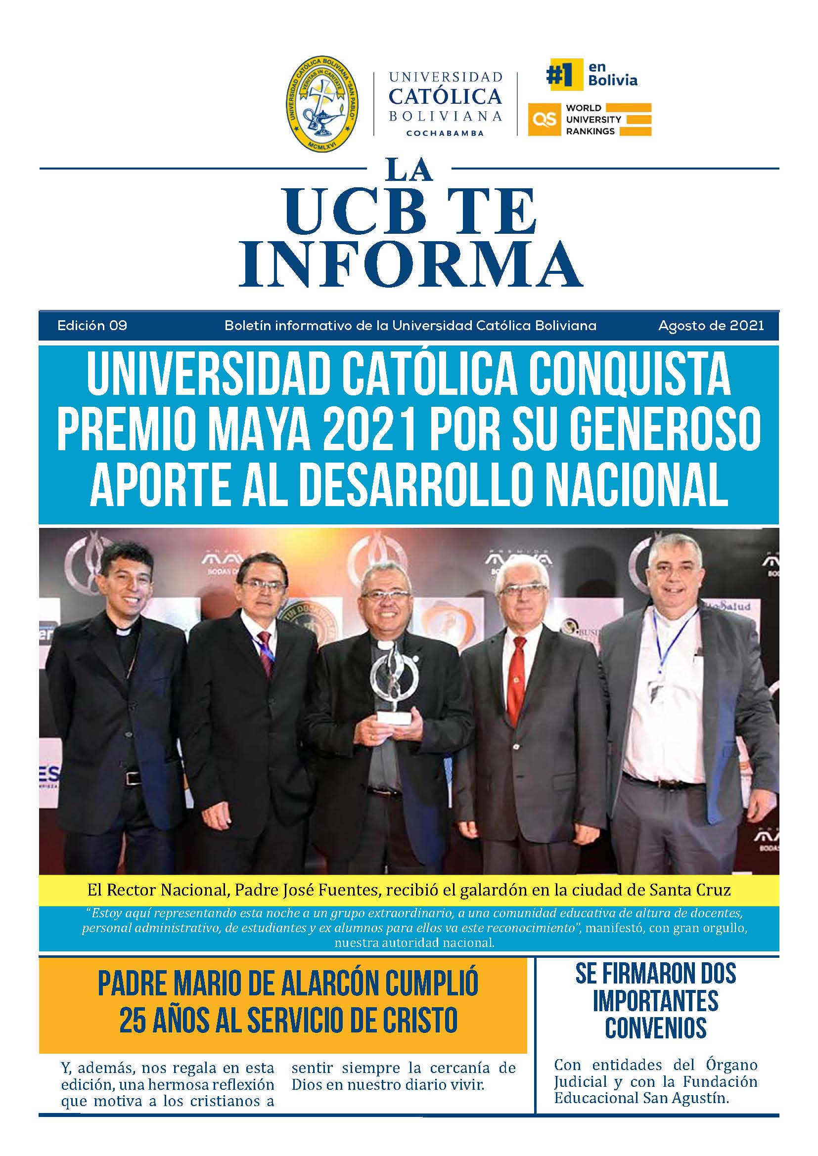 Boletin 9 LA UCB TE INFORMA Pagina 1