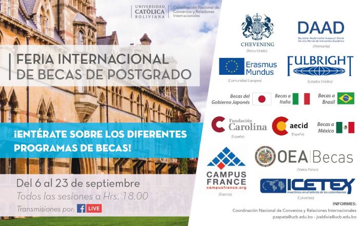 Afiche Feria Internacional de Postgrado