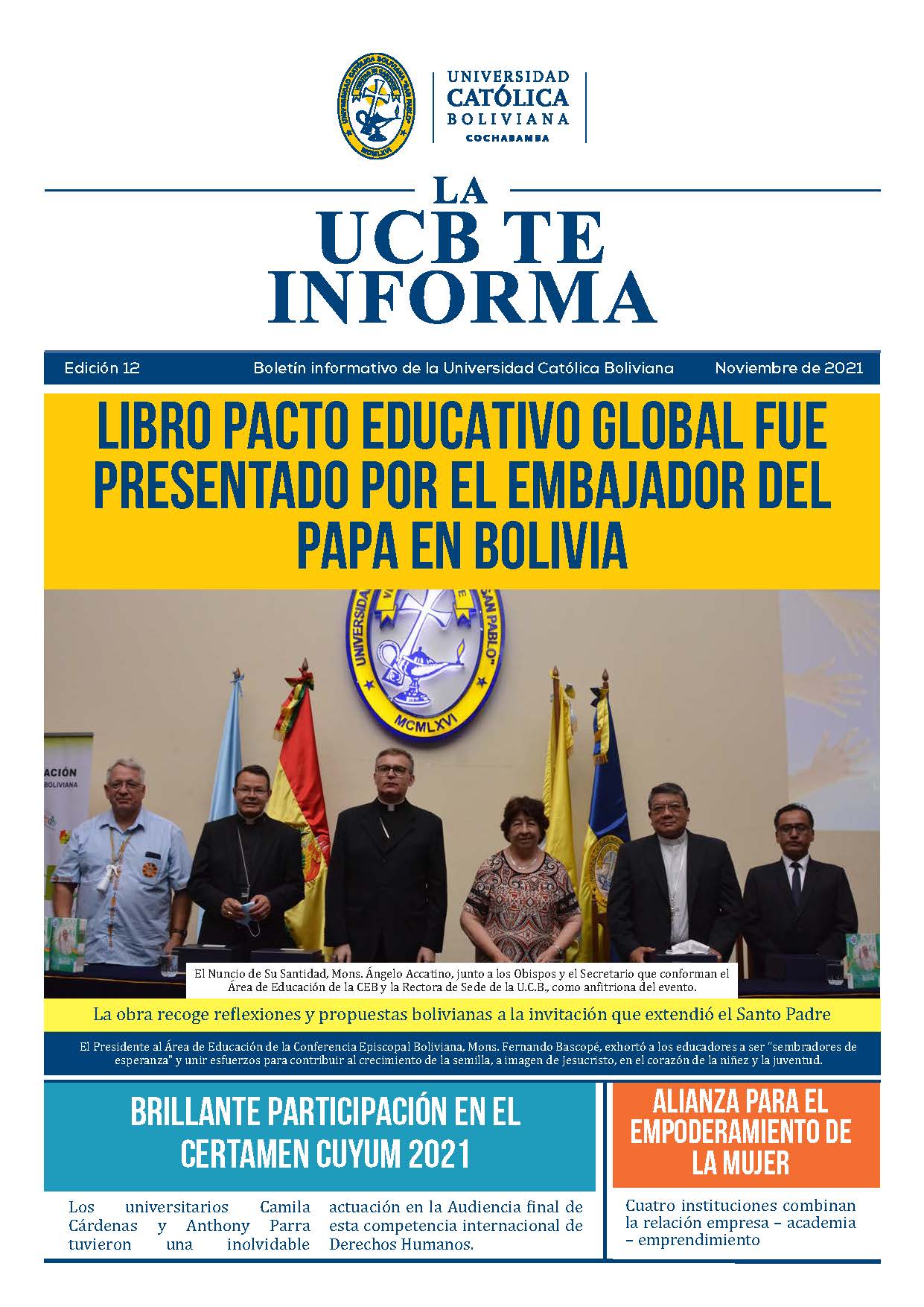 Boletin 12 LA UCB TE INFORMA Pagina 1