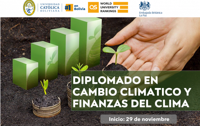 DIPLOMADO EN CAMBIO CLIMATICO Y FINANZAS DEL CLIMA arte 1