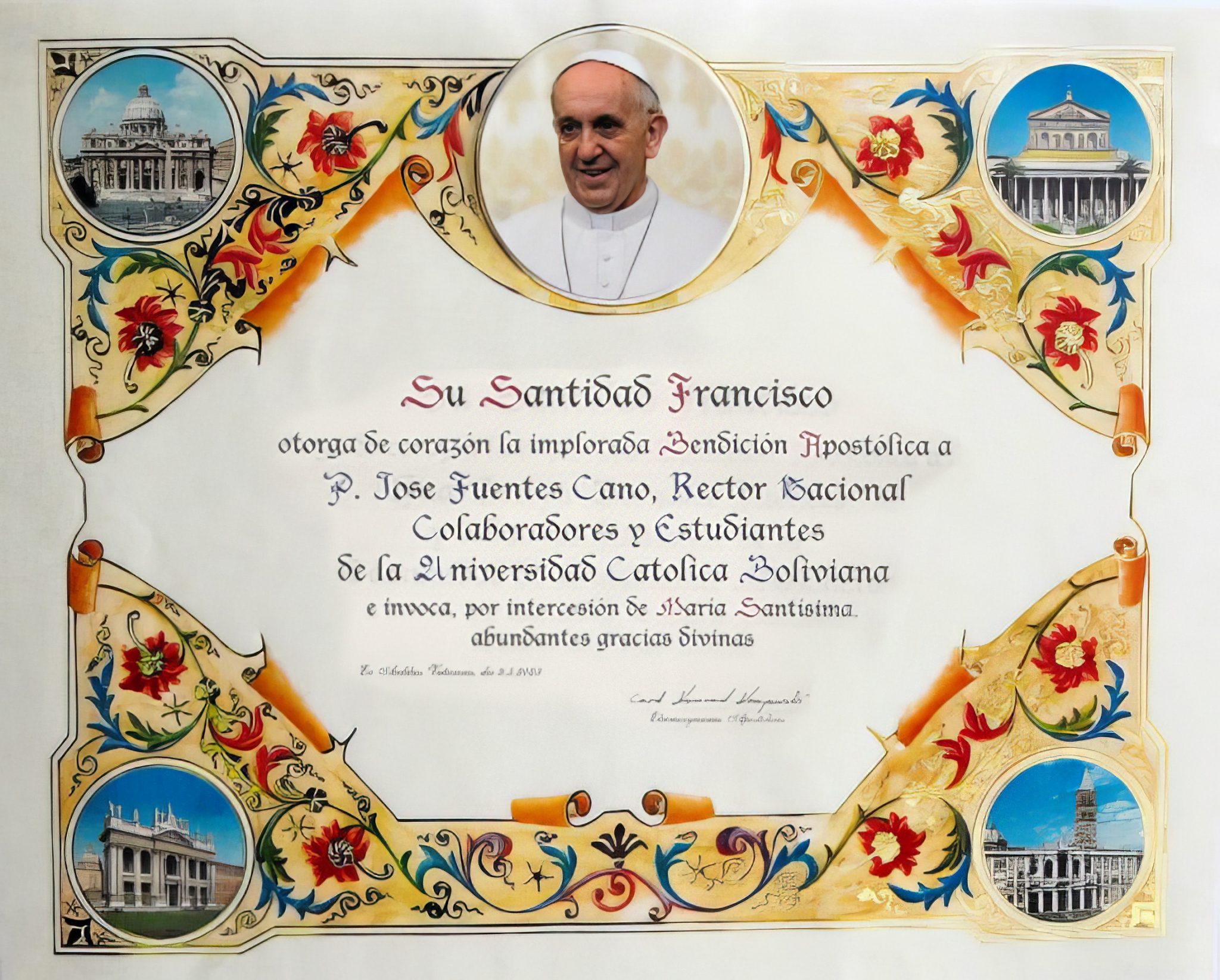 Papa Francisco otorga la Bendición Apostólica a la U.C.B. 11 BENDICION copia topaz enhance faceai 1 2048x1646 1