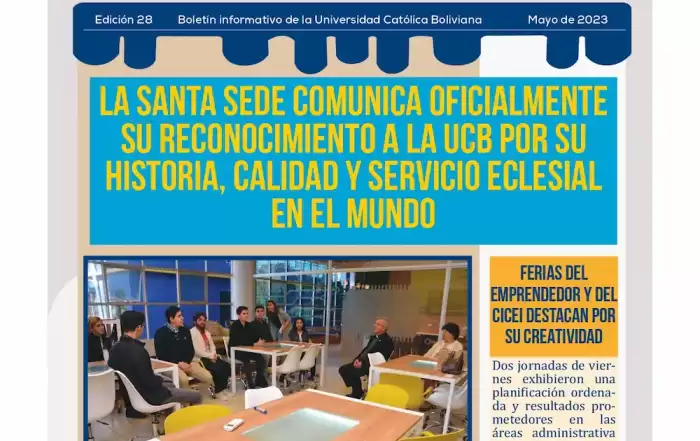 Boletin 28. LA UCB TE INFORMA page 0001