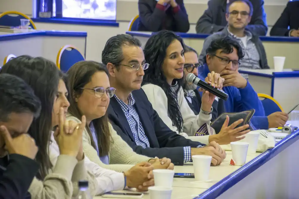 U.C.B. Sede La Paz compartió con el Rector Nacional sus inquietudes 2 sede de la paz se reune con el rector nacional