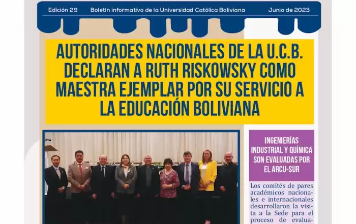 Boletin 29. LA UCB TE INFORMA page 0001