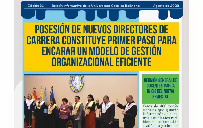 Boletin 31. LA UCB TE INFORMA page 0001