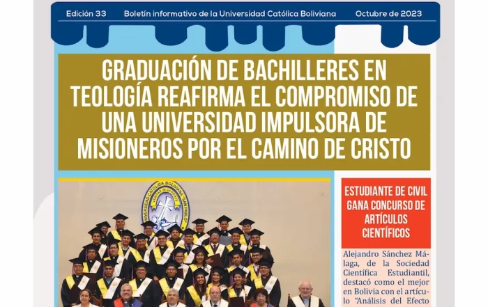 Boletin 33. LA UCB TE INFORMA page 0001