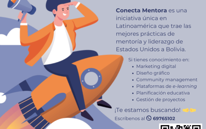 Conecta Mentora Call for Volunteers 2023 2024 1