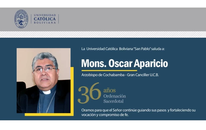 oscar aparicio 36 anos ordenacion sacerdotal