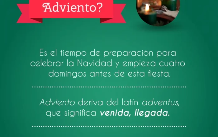 Adviento Tiempo de preparacion para la Navidad