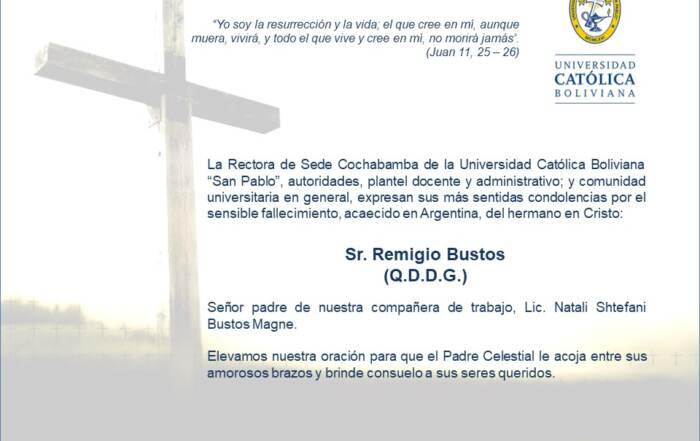 Aviso de condolencia