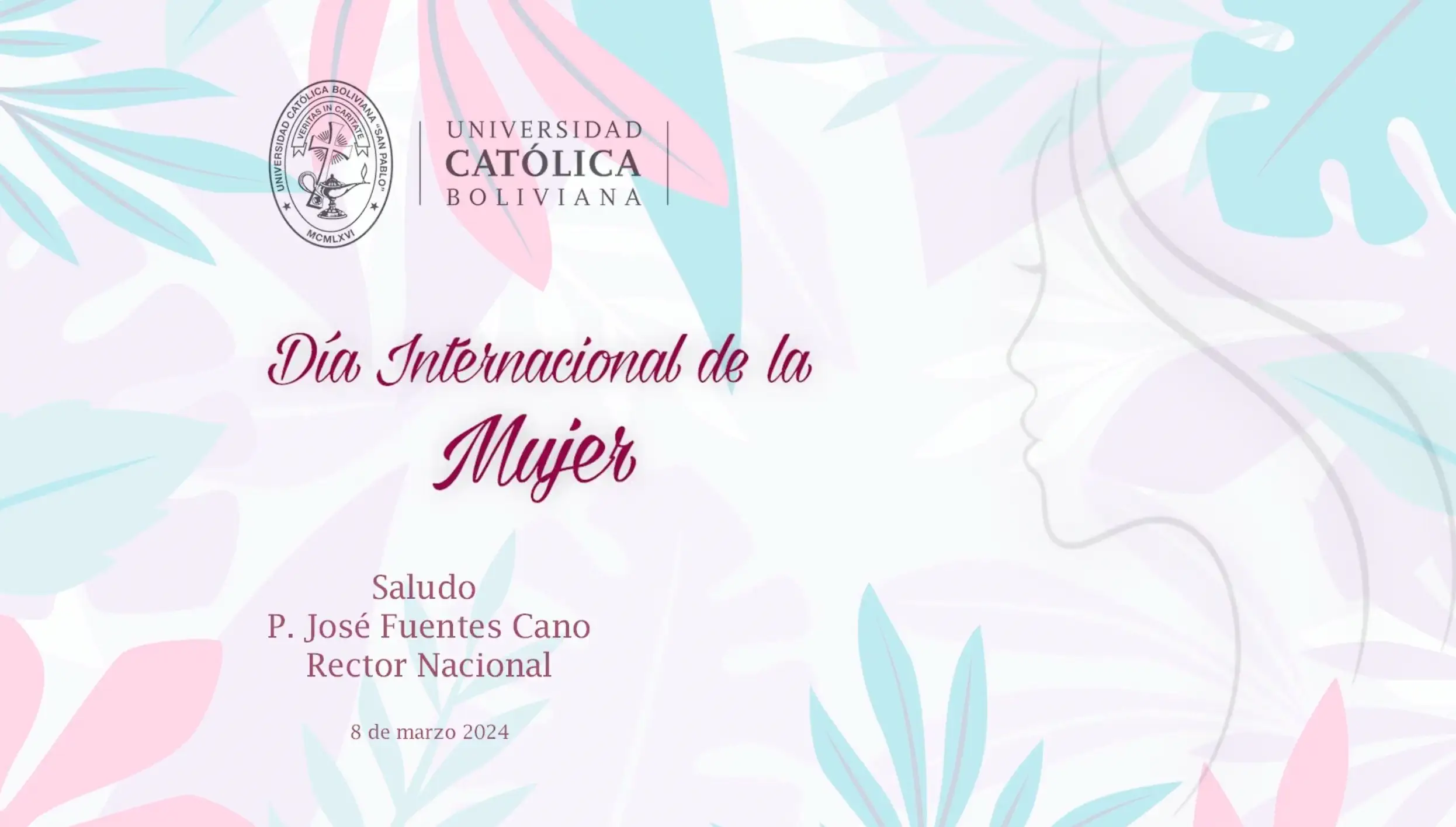 feliz dia de la mujer 2024 padre pepe