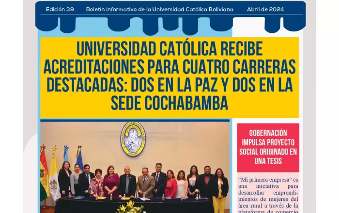 Boletin 39. LA UCB TE INFORMA page 0001