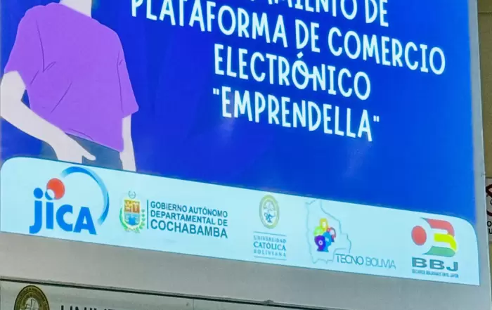 Lanzamiento de la Plataforma de Comercio Electronico del Proyecto Mi Primera Empresa en Cochabamba 4
