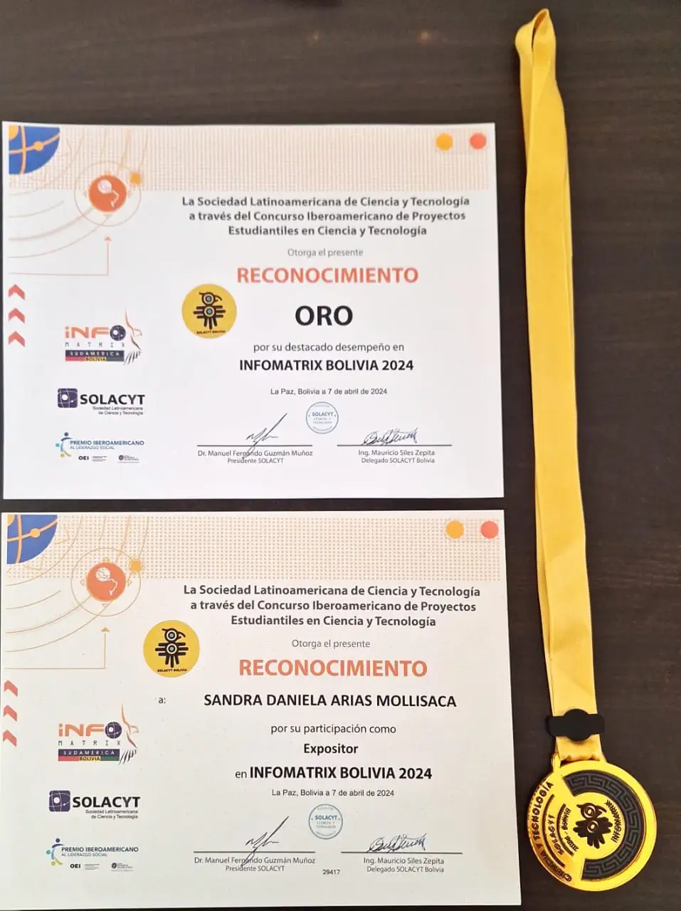 infomatrix ucb ganadores primer premio (1) infomatrix ucb ganadores primer premio 1