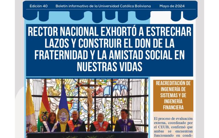 Boletin 40. LA UCB TE INFORMA page 0001