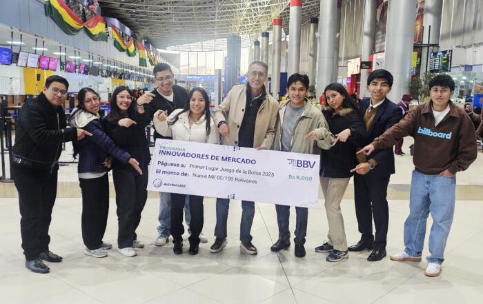bicampeones juego de bolsa ucb cochabamba ingenieria financiera 3