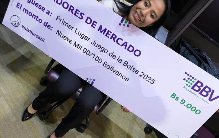 bicampeones juego de bolsa ucb cochabamba ingenieria financiera 6