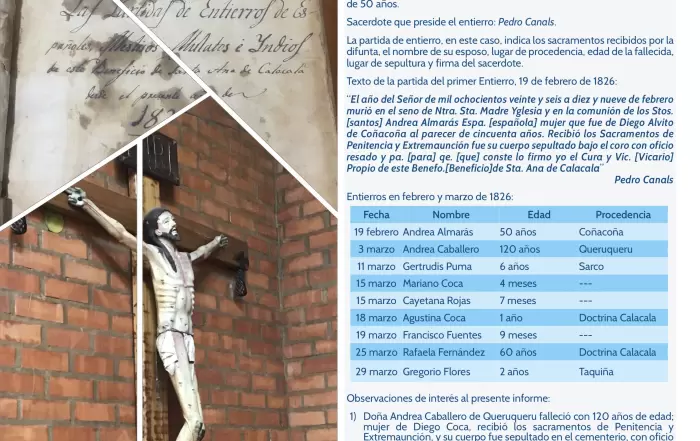 UCB impulsa el Bicentenario de la Parroquia Santa Ana de Cala Cala 4