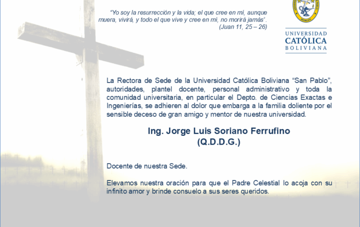 Jorge Luis Soriano Ferrufino