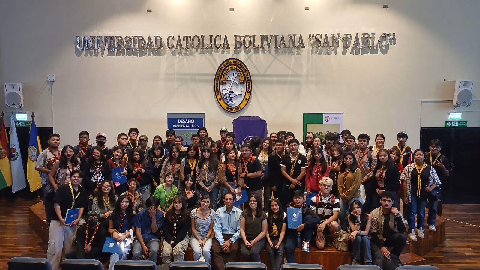 Se realizó el primer taller del Desafío Ambiental 2026 en la UCB 6 Se realizo el primer taller del Desafio Ambiental 2026 en la UCB 1