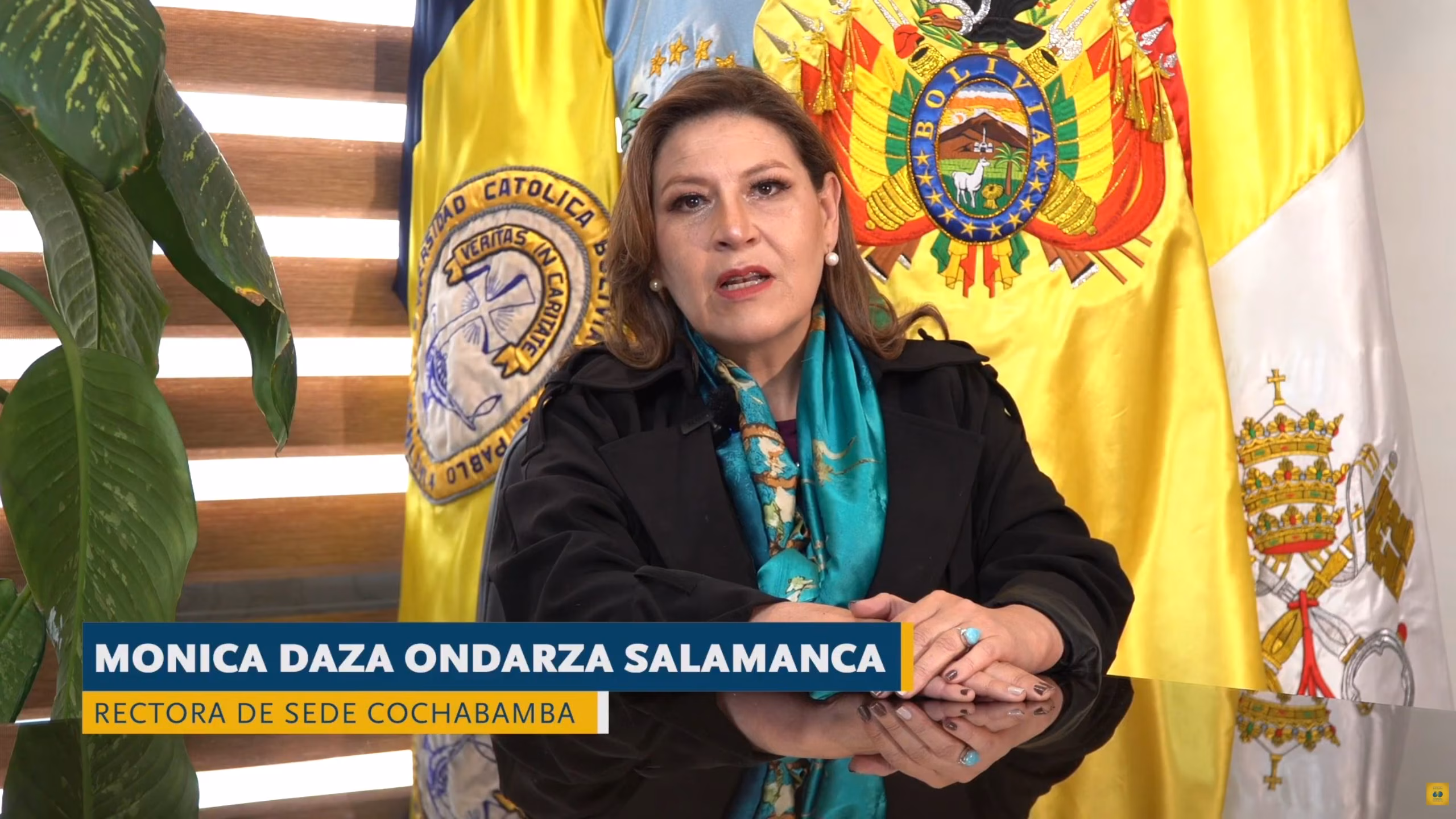 monica daza ondarza rectora de sede cochabamba