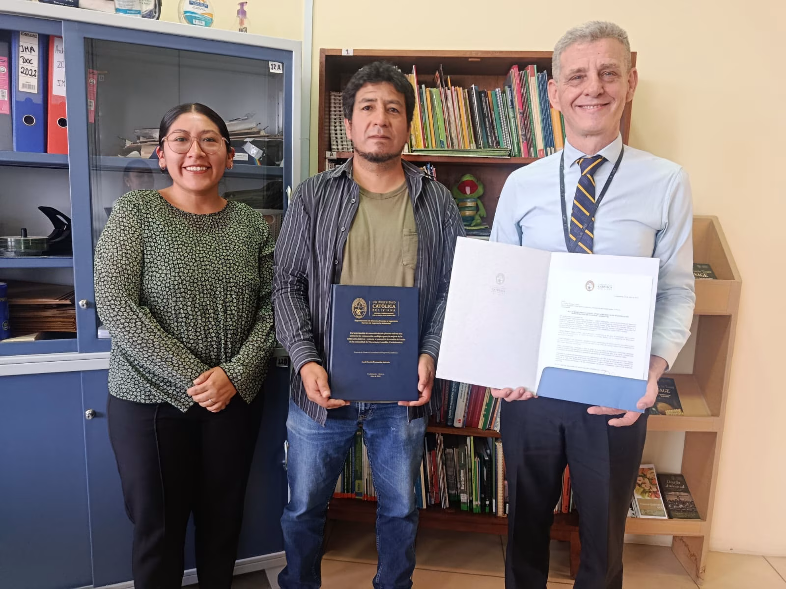 CIPCA y UCB fortalecen proyectos de restauración ecológica y protección de las zonas de recarga hídrica 4 cipca ucb restauracion hidrica cbba ingenieria ambiental 2